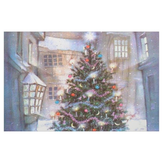 kerstboom  stof (Yard (91,4 cm))