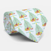 kerstboom stropdas (Opgerold)