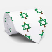 kerstboom stropdas (Opgerold)