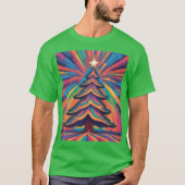 kerstboom t-shirt (Voorkant)