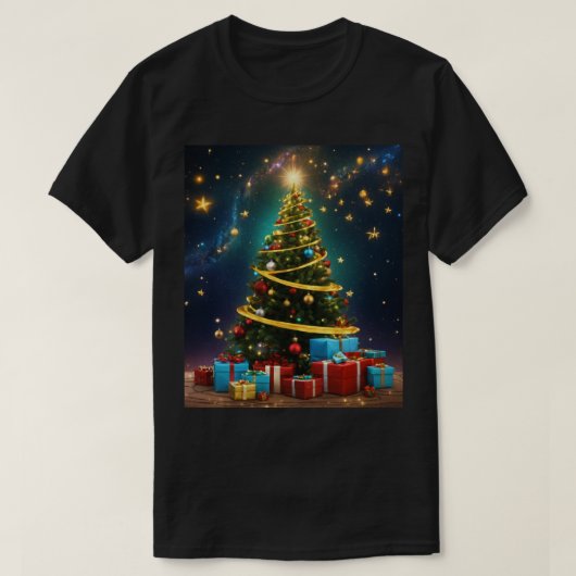 Kerstboom. T-shirt (Design voorkant)