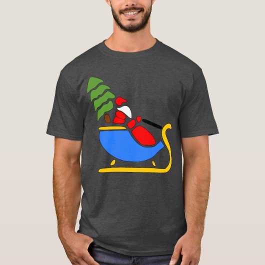 kerstboom t-shirt (Voorkant)