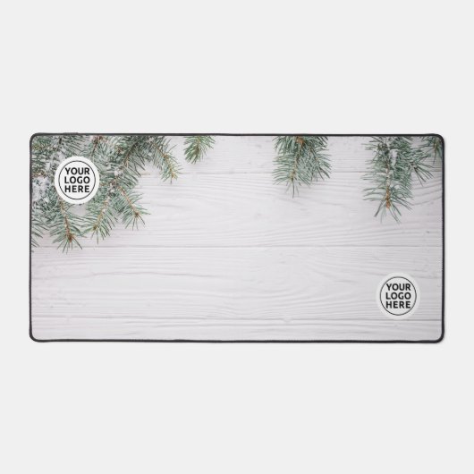 Kerstboom takken bureau mat Muismat (Voorkant)