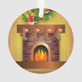 Kerstboom Teddy Bear Surprise Ornament (achterkant)