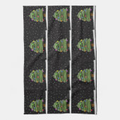 kerstboom theedoek (Verticaal)
