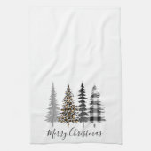 kerstboom theedoek (Verticaal)