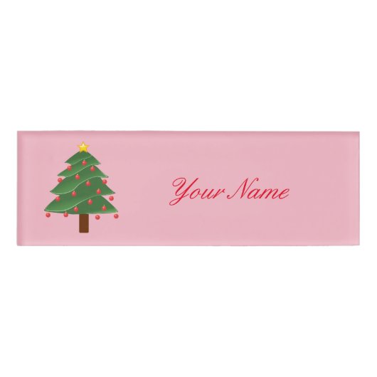 Kerstboom Thunder_Cove Naambadge (Voorkant)