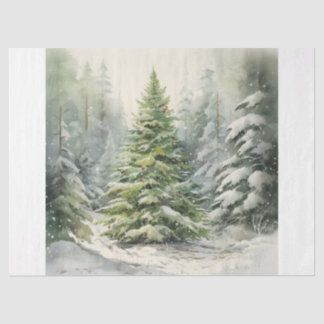 Kerstboom Tissuepapier