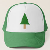 kerstboom trucker pet (Voorkant)