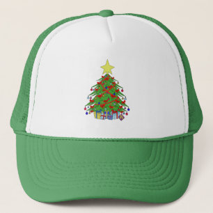 kerstboom trucker pet