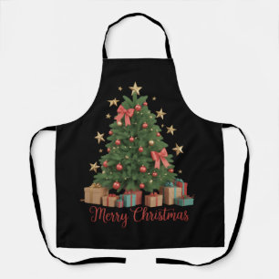 Kerstboom Vakantie Winter Geschenk Schort