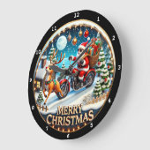 Kerstboom van de Kerstman motorfiets Grote Klok (Hoek)