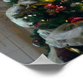 Kerstboom van het EU-station Poster (Hoek)