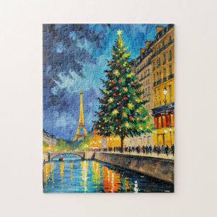 kerstboom van Parijs Legpuzzel
