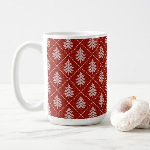 kerstboom van rond koffiemok