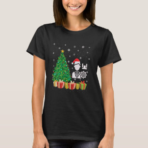 Kerstboom Verlichting Santa Hat Program Manager Ch T-shirt