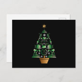 kerstboom voor advocaat briefkaart (Voorkant / Achterkant)