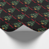 kerstboom voor advocaat cadeaupapier (Hoek)