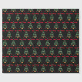 kerstboom voor advocaat cadeaupapier (Vlak)