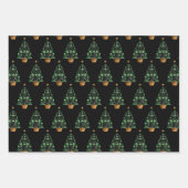 kerstboom voor advocaat inpakpapier vel (Voorkant)