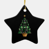 kerstboom voor advocaat keramisch ornament (Achterkant)