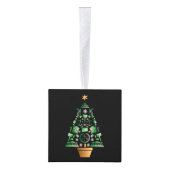 kerstboom voor advocaat kubus ornament (Rechts)