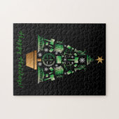 kerstboom voor advocaat legpuzzel (Horizontaal)