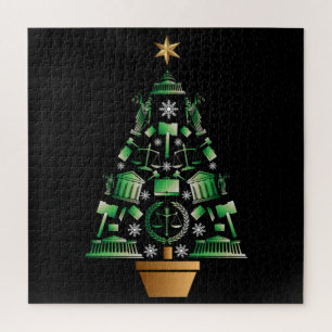 kerstboom voor advocaat legpuzzel