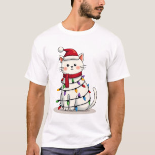 Kerstboom voor katten Kerstmis (4) T-shirt