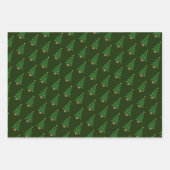 kerstboom voor mannen inpakpapier vel (Voorkant 3)