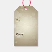 kerstboom voor ontbijtkoek cadeaulabel (Achterkant)