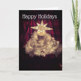 Kerstboom voor toiletpapier kaart