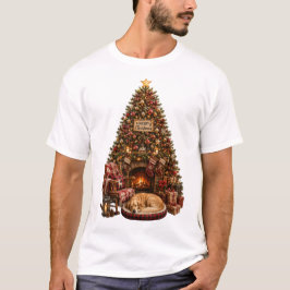 Kerstboom – Warm Kersthuis T-shirt