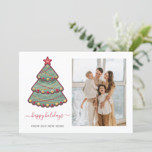 Kerstboom We hebben Foto Holiday Cards verplaatst