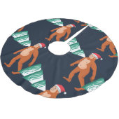 Kerstboom Yeti Sasquatch Bigfoot Rok (Gekanteld)