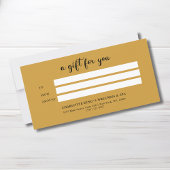 KERSTBOOM ZAKELIJK CERTIFICAAT cadeau voor u