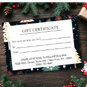 KERSTBOOM ZAKELIJK CERTIFICAAT cadeau voor u