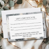 KERSTBOOM ZAKELIJK CERTIFICAAT cadeau voor u