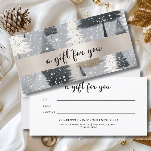 KERSTBOOM ZAKEN CERTIFICAAT cadeau voor jou