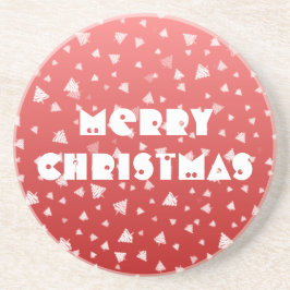 Kerstboom Zandsteen Onderzetter