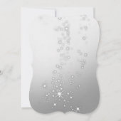 Kerstboomafdelingen, kerstfeestfeest kaart (Achterkant)