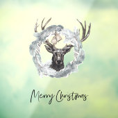 kerstboomboom | Vrolijk kerstfeest Raamsticker (Vel 3)