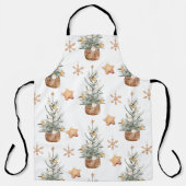 kerstboomboom | Vrolijk kerstfeest Schort (Voorkant)