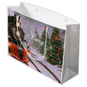 Kerstboombos Groot Cadeauzakje (Achterkant Gekanteld)