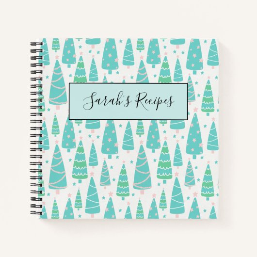 Kerstboombos Notitieboek (Voorkant)