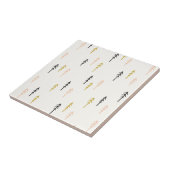 Kerstboombos Tegeltje (Zijkant)