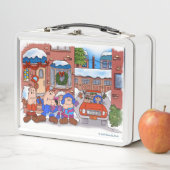 kerstboombox met klein windenergie (In situ)