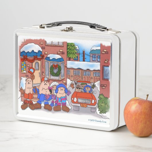 kerstboombox met klein windenergie (In situ)