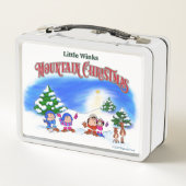 kerstboombox met klein windenergie (Achterkant)