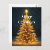 kerstboomBriefkaart Briefkaart (Voorkant / Achterkant)